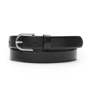 Banana Republic Classic Black leather belt XL NWT